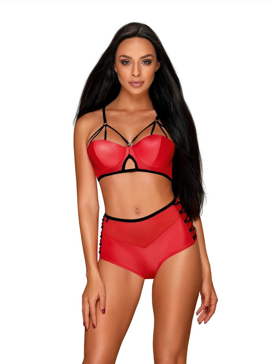 OBSESSIVE SETS | Obsessive - Leatheria Two Pieces Set L/xl