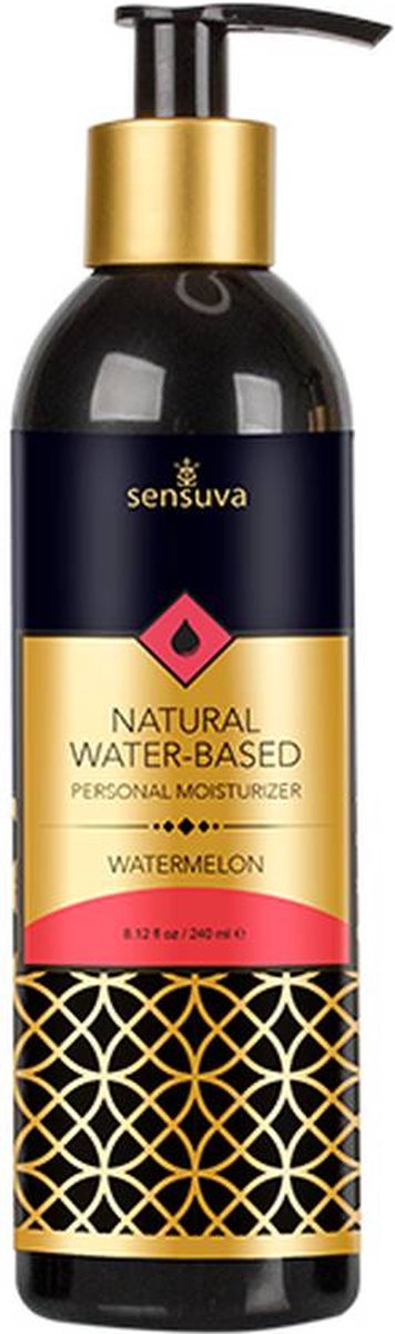 Goedkoopste Sensuva - Natural Waterbasis Glijmiddel Watermeloen 240 ml