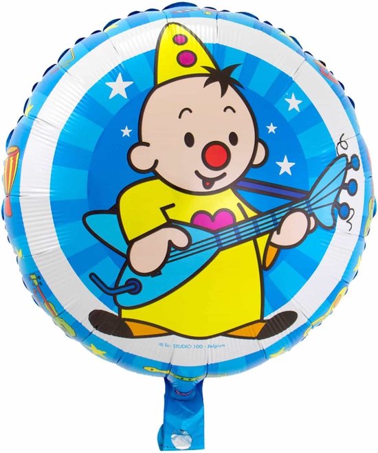 Bumba met gitaar folie ballon -  Bumba verjaardag versiering - Bumba feest - Kinderfeest - Feestartikelen - Feest ballon