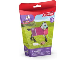 foto van schleich HORSE CLUB - Spelplezier met veulen - Speelfigurenset - Kinderspeelgoed voor Jongens en Meisjes - 5 tot 12 jaar - 42534