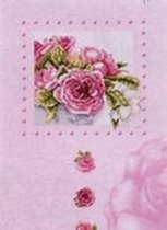 Lanarte Borduurpakket Pink roses   Lanarte 34967  O-VP