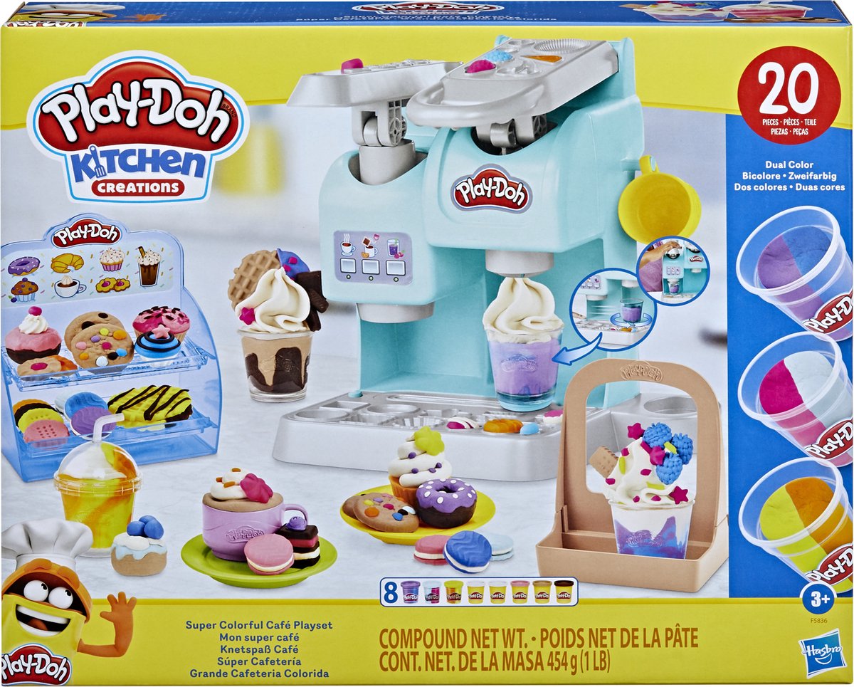 Play-Doh Super Colorful Café Playset – Klei Speelset