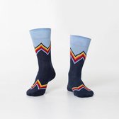 Sockston Socks - 2 paren - Rainbow Line Socks - Grappige Sokken - Vrolijke Sokken