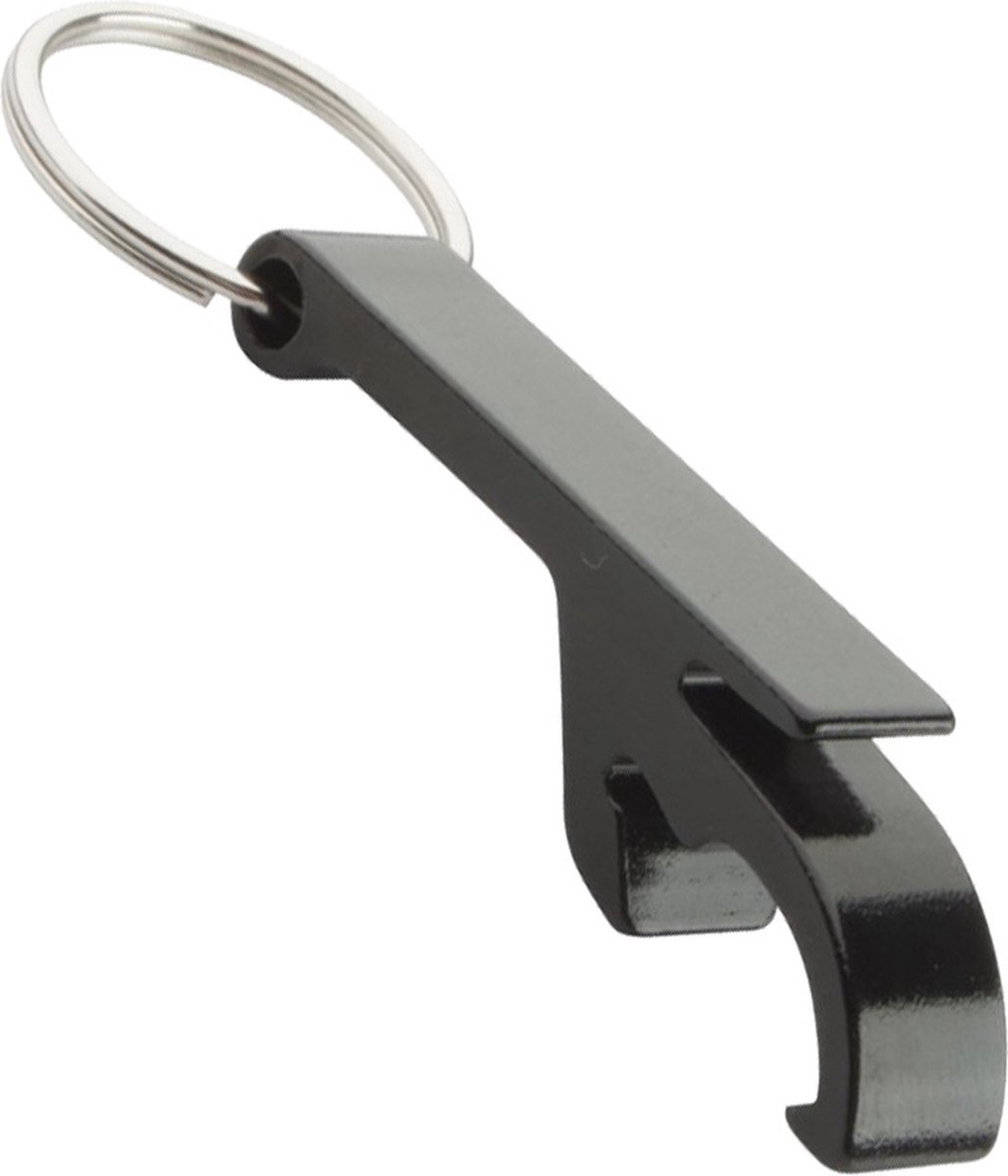 Sleutelhanger Bieropener Sleutelhanger Bieropener sleutelhanger - Zwart