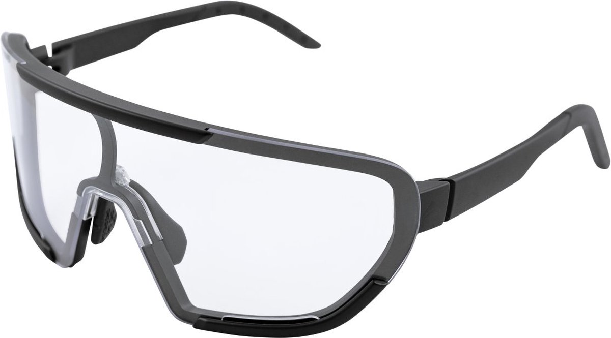 Merida Pro Race Zonnebril Transparant Red Fire Mirror / CAT3