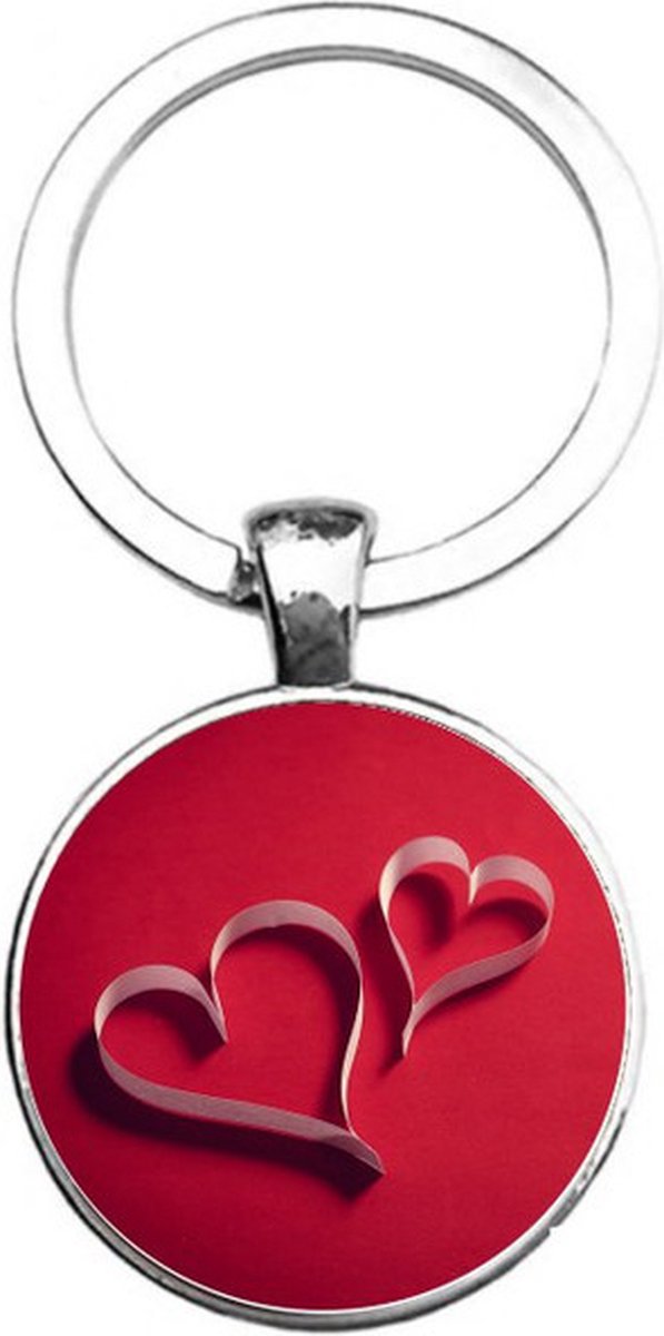Sleutelhanger Glas - Liefde