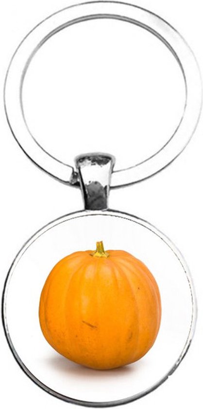 Sleutelhanger Glas - Pompoen