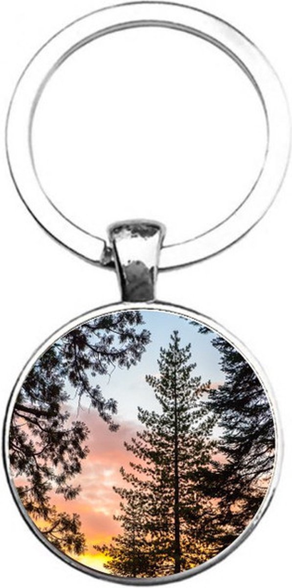 Sleutelhanger Glas - Bos