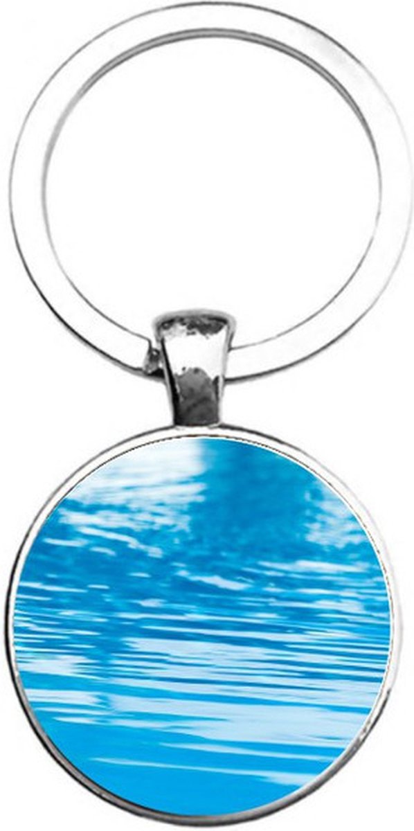 Sleutelhanger Glas - Water