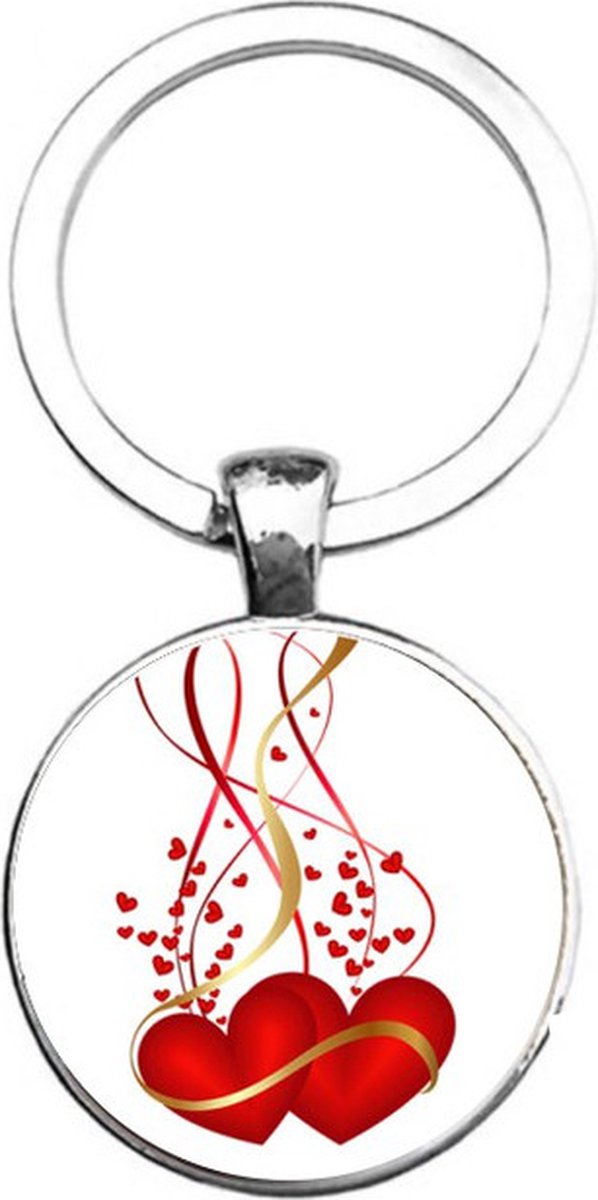 Sleutelhanger Glas - Liefde