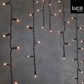 Luca Lighting - Connect 24 icicle warm wit 98 led extra - l200xh100cm - Woonaccessoires en seizoensgebondendecoratie  (Europese stekker )