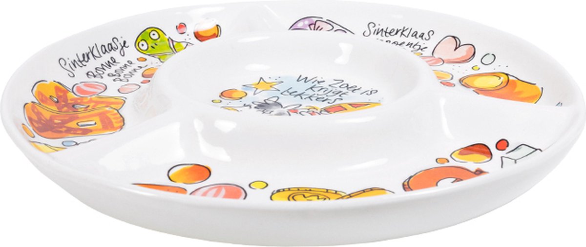 Blond Amsterdam Specials Sint Snackplate 25cm Bol Blond Amsterdam Specials Sint Snackplate 25cm Bol