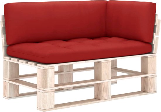 Prolenta Premium - Bankkussens pallet 3 st rood - Huis en Tuin | bol.com