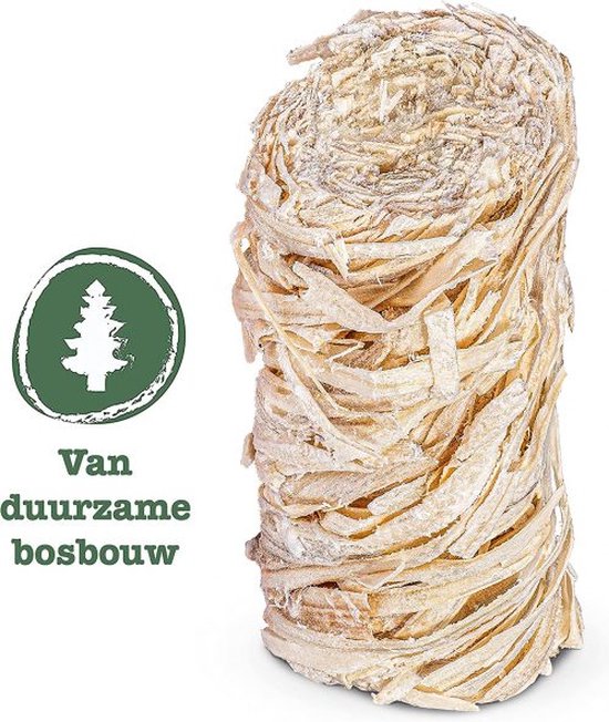 Laine de Bois 1kg Cheminett allume-feu 100% naturel | Filtre de Hotte