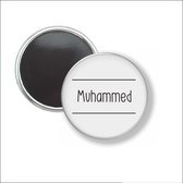 Button Met Magneet 58 MM - Muhammed - NIET VOOR KLEDING