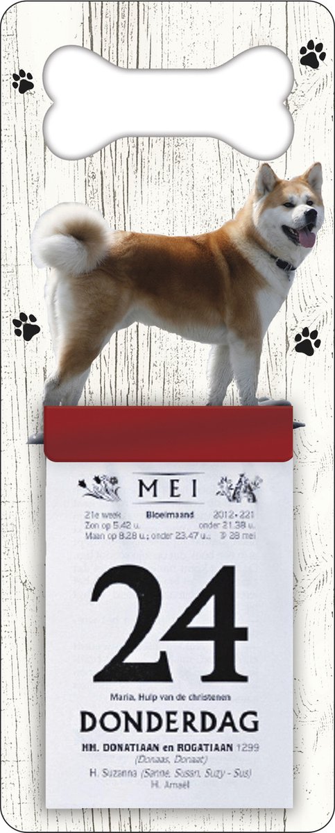Scheurkalender 2026 Hond: Shiba Inu