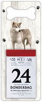 Scheurkalender 2024 Hond: Groenlandhond