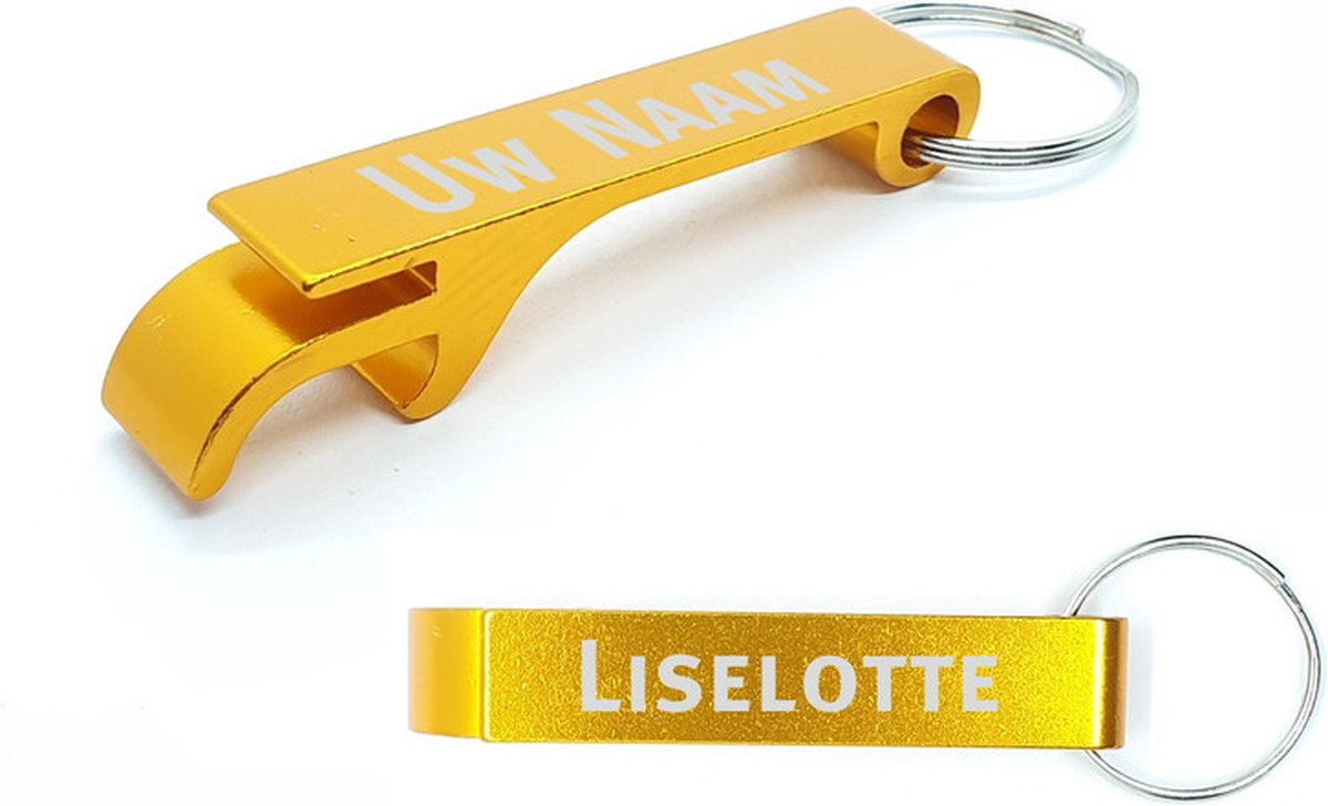 Bieropener Met Naam - Liselotte