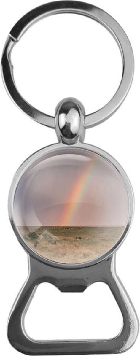 Bieropener Glas - Regenboog