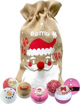 Bomb Cosmetics - Ho Ho Ho Santa Hessian Gift Sack - Boules effervescentes - Noël - Bombes