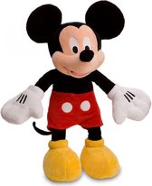 Mickey Mouse Disney Pluche Knuffel XL 85 cm {Disney Plush Toy | Speelgoed knuffeldier knuffelpop voor kinderen jongens meisjes | XL Grote Knuffel en speel met minnie mouse, donald duck, mini goofy}