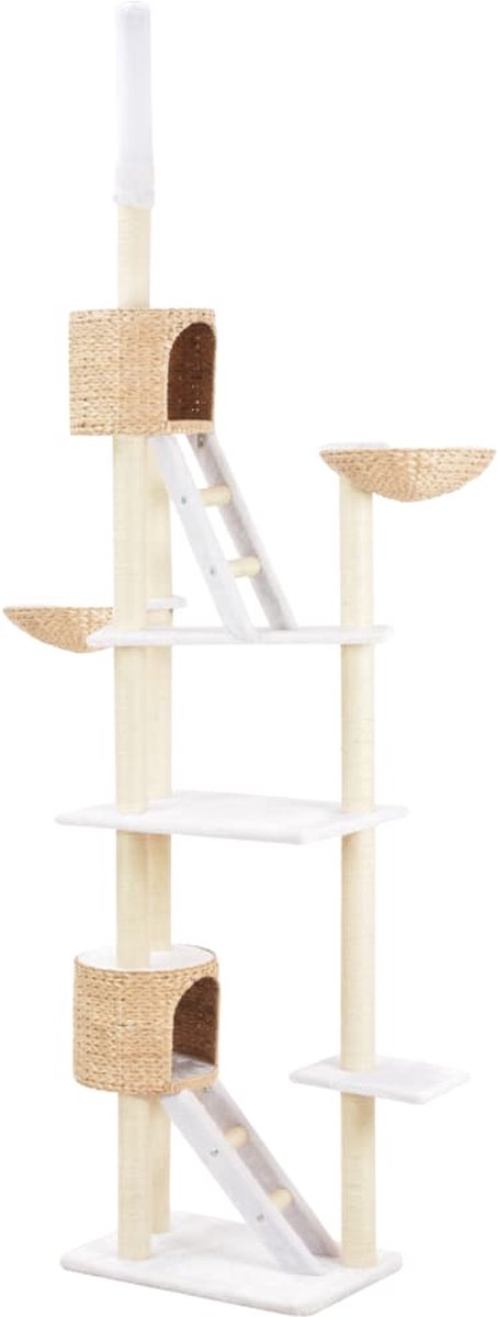 Decoways - Kattenkrabpaal met sisal krabpaal zeegras