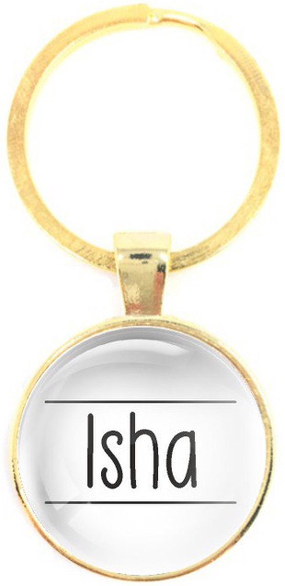 Sleutelhanger Glas - Isha