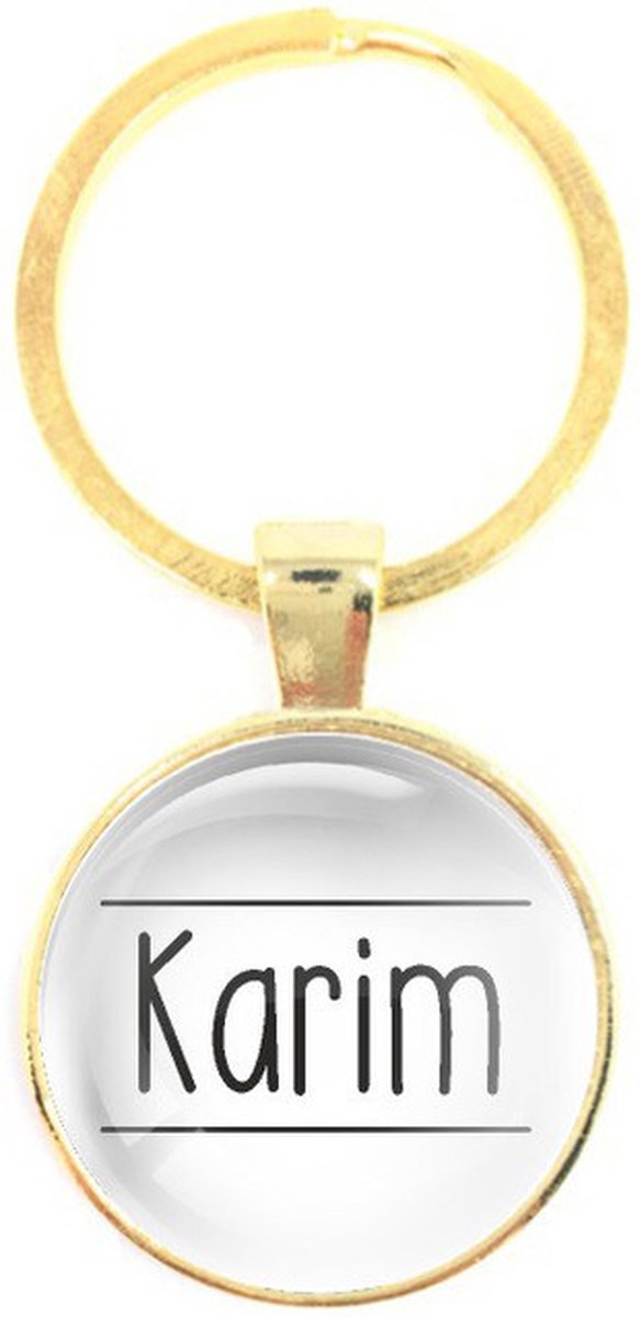 Sleutelhanger Glas - Karim