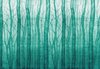 Fotobehang - Vlies Behang - Aquarel Geschilderde Bomen - Bos - 208 x 146 cm