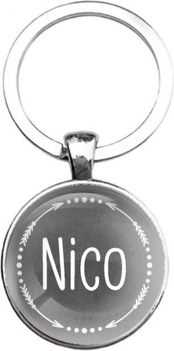 Sleutelhanger Glas - Nico