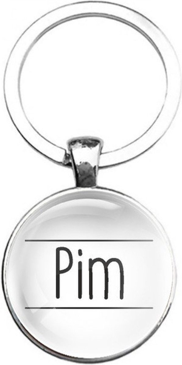 Sleutelhanger Glas - Pim