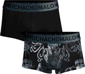 Muchachomalo Heren Trunks- 2 Pack - Maat S - 95% Katoen - Mannen Onderbroeken