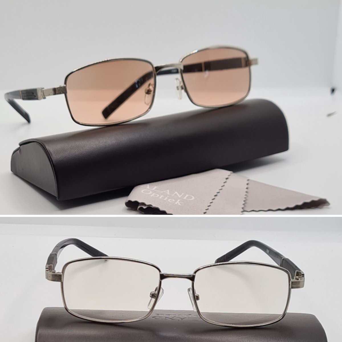 Bril op sterkte met meekleurende glazen +1.0 - leesbril met mineraal glas -  bruin -... | bol.com
