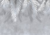 Fotobehang - Vlies Behang - Palmbladeren - Palmboom Bladeren - 368 x 280 cm