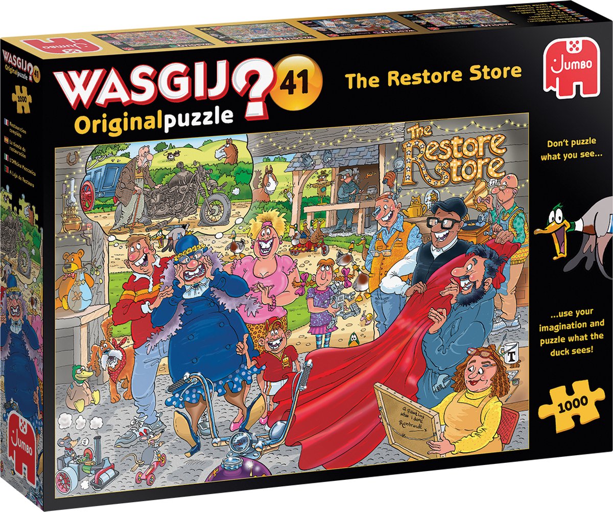 Wasgij Original 41 The Restore Store - Legpuzzel 1000 stukjes