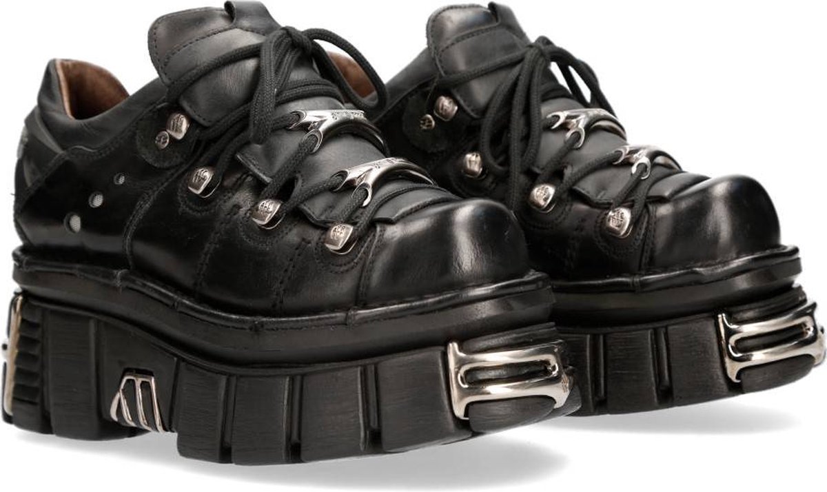 New Rock Plateau sneakers -39 Shoes- M-120N-S27 Zwart