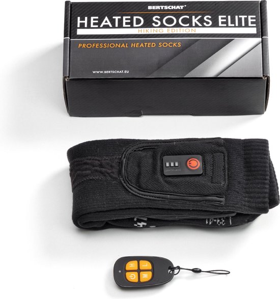 Verpakking van "BERTSCHAT HEATED SOCKS ELITE HIKING EDITION".