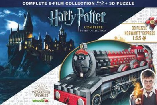 Harry Potter - 1 - 7.2 Collection + Wrebbit 3D Puzzel Hogwarts Express (Blu-ray)