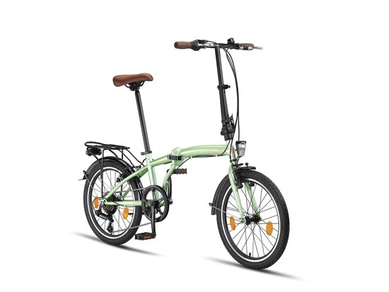 PACTO TEN FOLDING BIKE MINT 6v VOUWFIETS PLOOIFIETS SHIMANO 20 inch bol