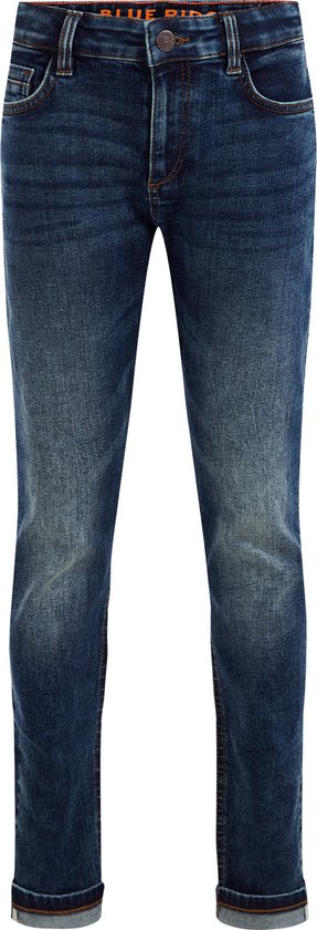 WE Fashion Jongens regular fit jeans met stretch - Maat 98