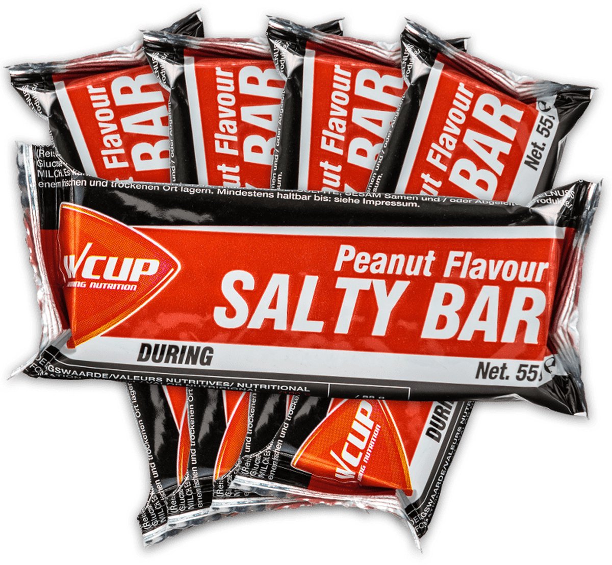 Wcup Energy Bar Salty Peanut- 20x55g