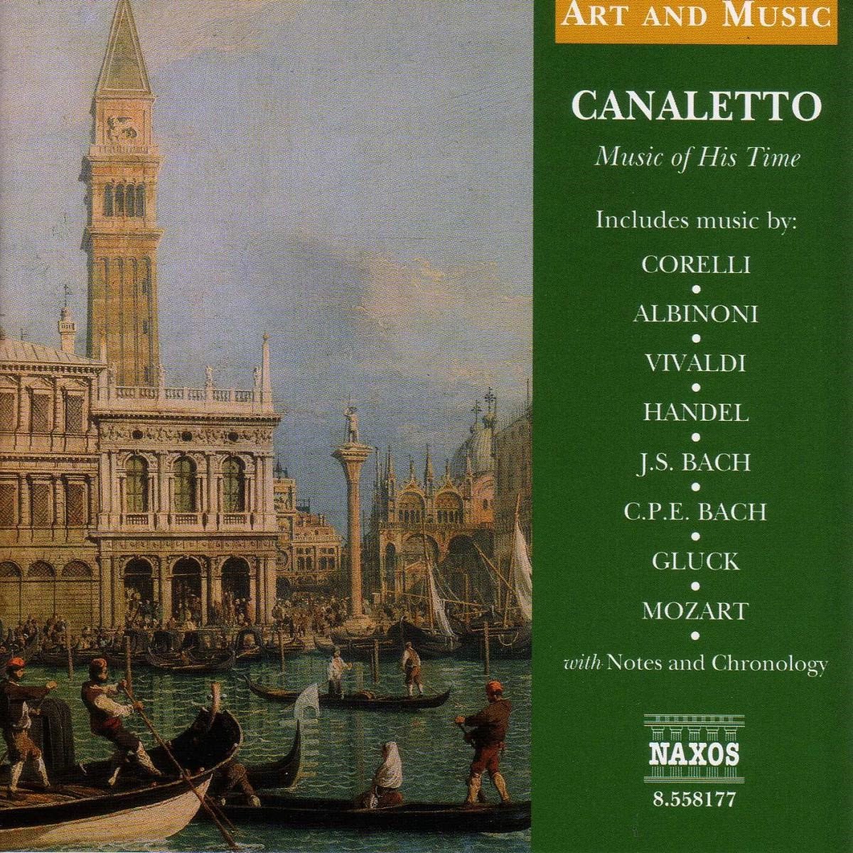 Hugh Griffith - Art And Music: Canaletto (CD)