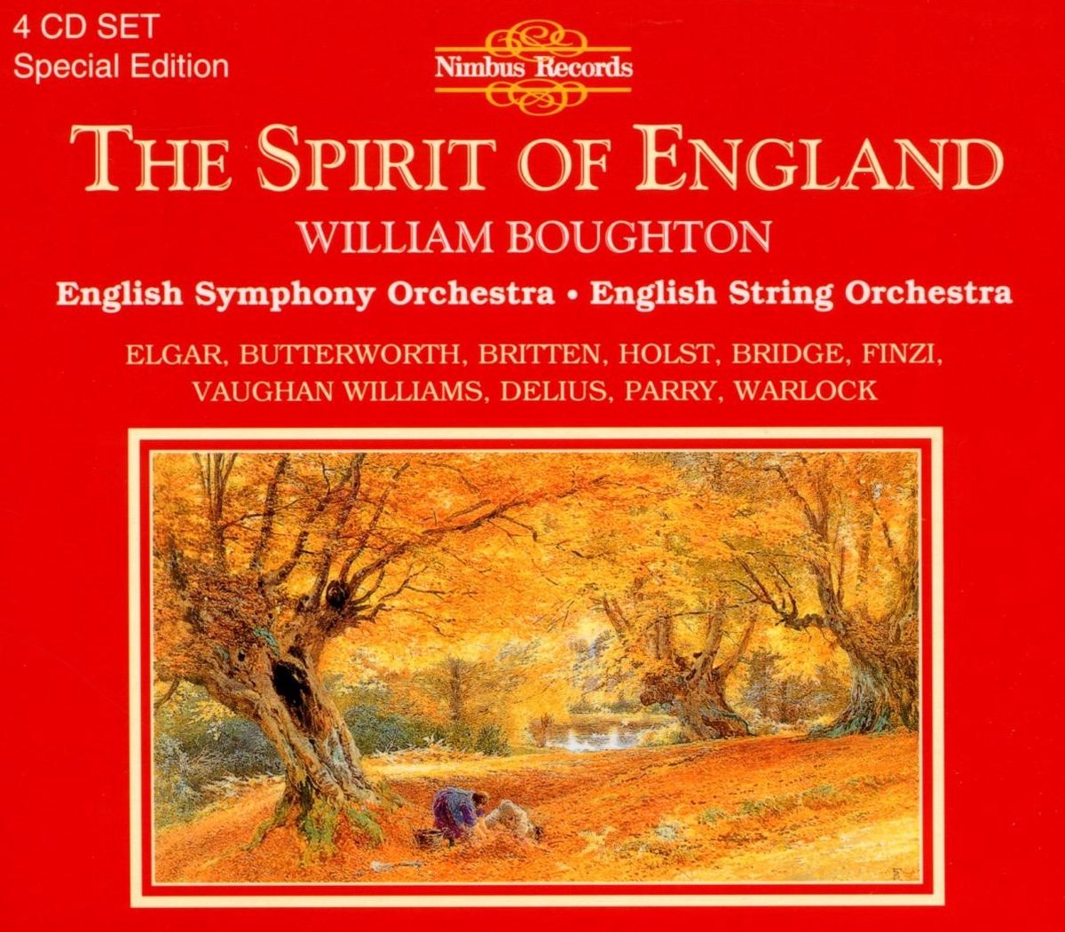 English Symphony Orchestra, William Boughton - The Spirit Of England (4 CD)