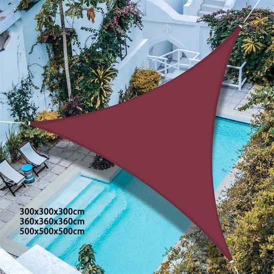 Zonnescherm Zeil 2.5M X 3M Rechthoek, Waterdichte Luifel 90% UV-Blok Zonnescherm Luifel Voor Buitenterras Tuin Gazon Pergola-Terrasplanken,15,2.5m×3m