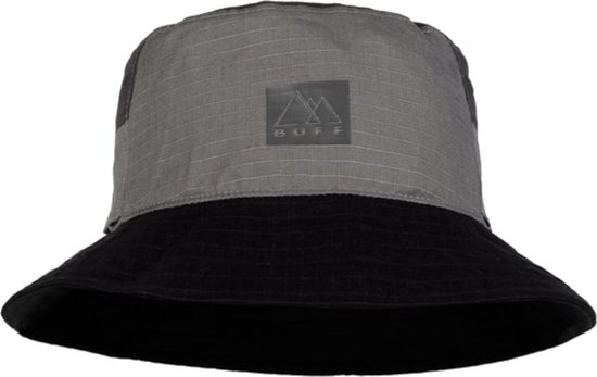 Buff Sun Bucket Hat S/M 1254459372000, Unisex, Grijs, Muts, maat: One size