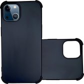 Coque iPhone 14 Lennexo Anti Choc | Étui en Siliconen noir antichoc | Cas de couverture arrière