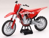 New- Ray GASGAS MC450F Replica Mini Dirt Bike Modèle à l'échelle 1/12 - 58293