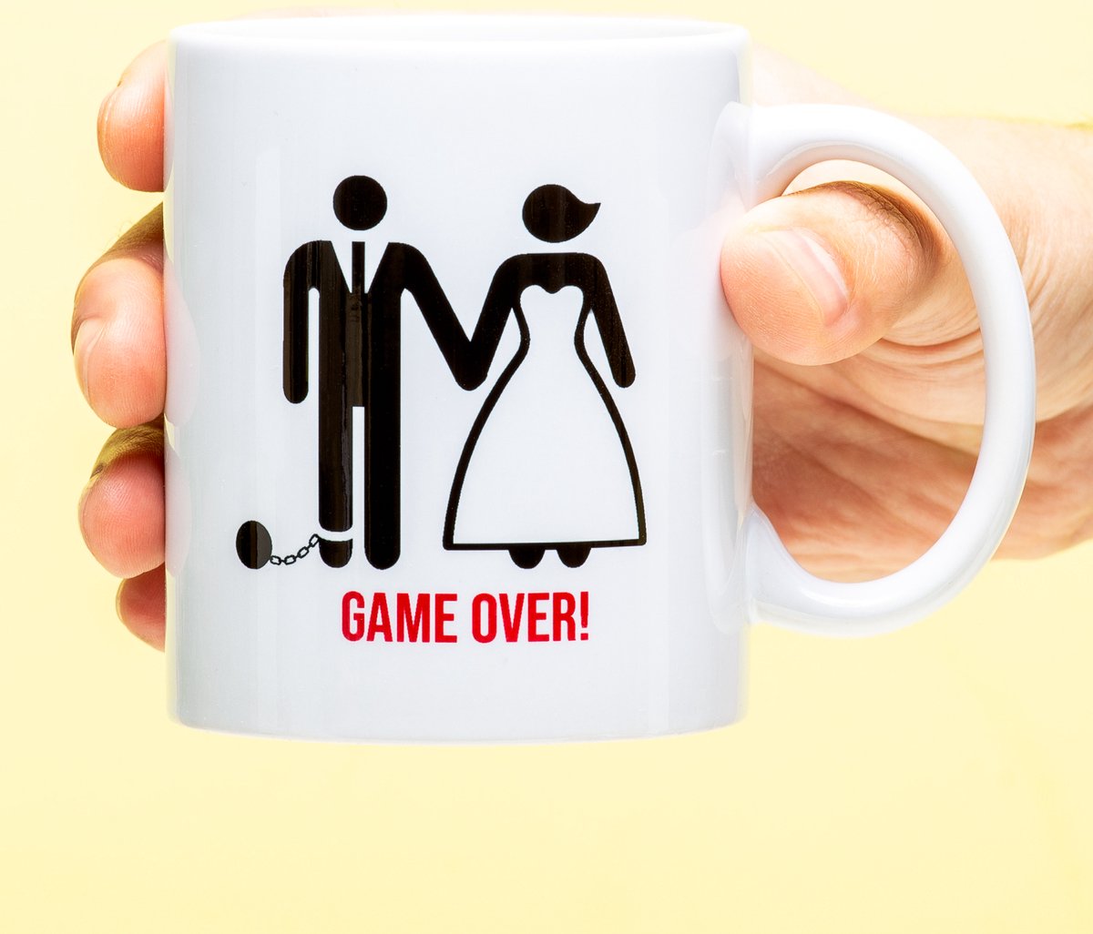 Ditverzinjeniet Game Over Bruidegom Mok