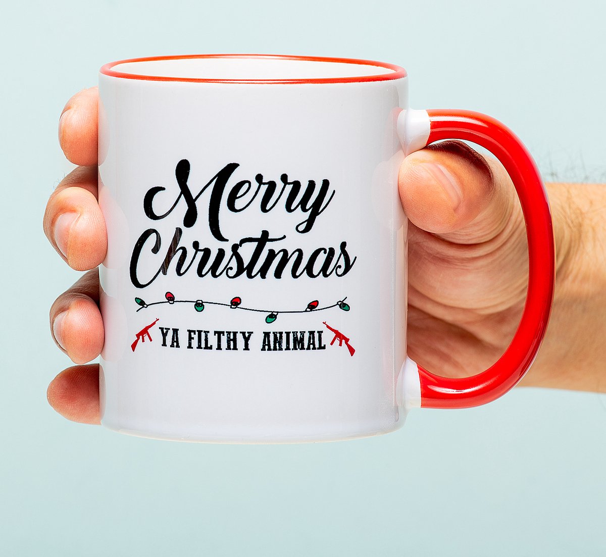 Ditverzinjeniet Mok Merry Christmas Ya Filthy Animal
