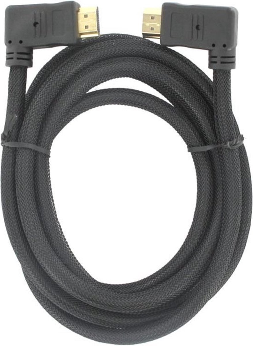 Q-link HDMI kabel - 2 mtr - High speed - Prof Quality - 1080P - Zwart